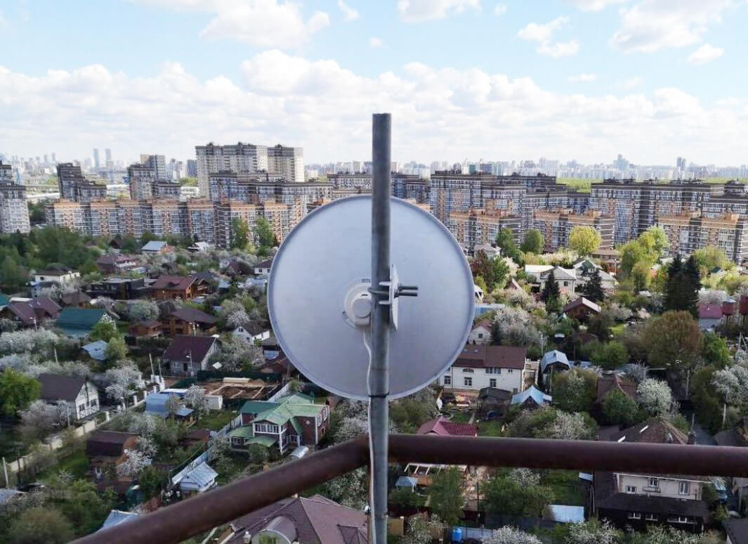 Установка спутникового Интернета Триколор в Орехово-Зуево: фото №1